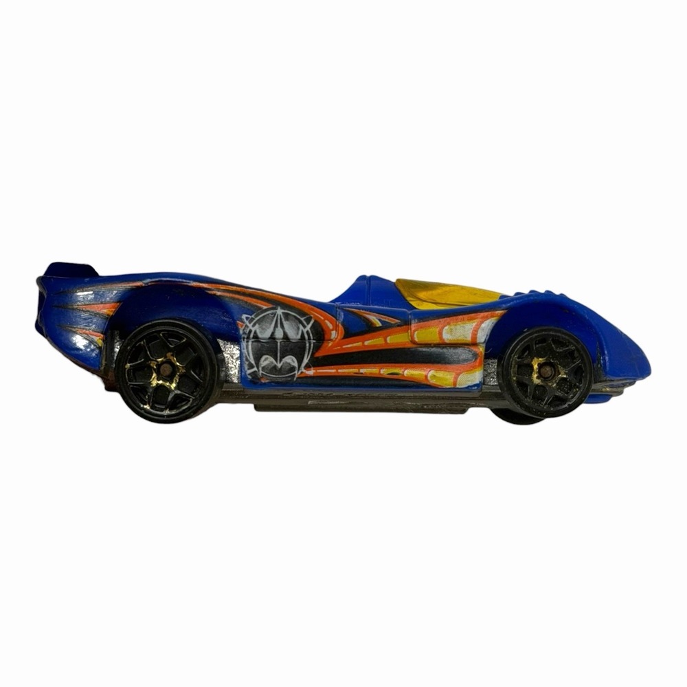 Hot Wheel‎ 1994 Mattel Power Pistons Batman Symbol Blue Yellow - Picture 11 of 13